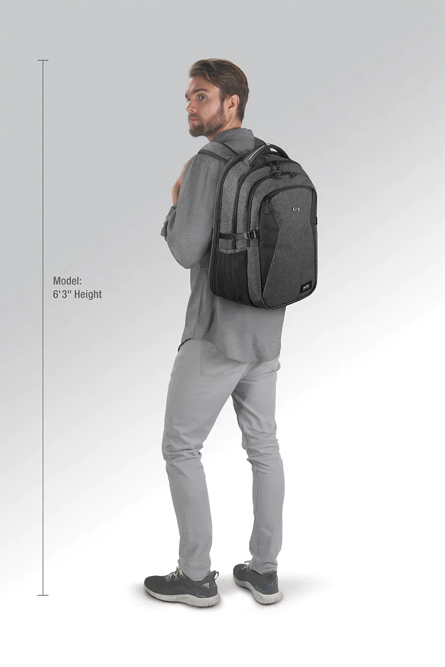 Solo New York Unbound Laptop Backpack - Grey