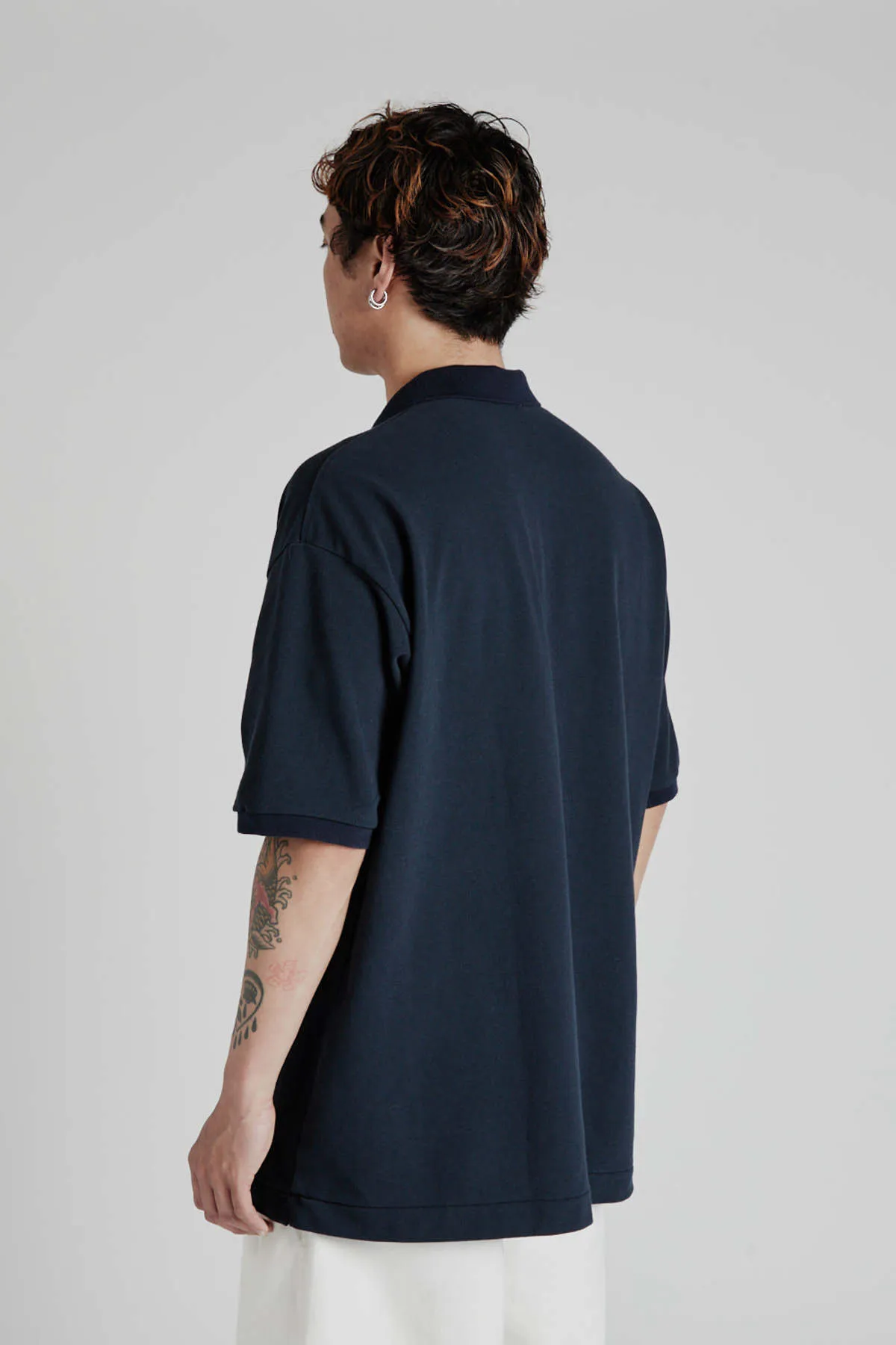 S/S Polo Shirt - Navy