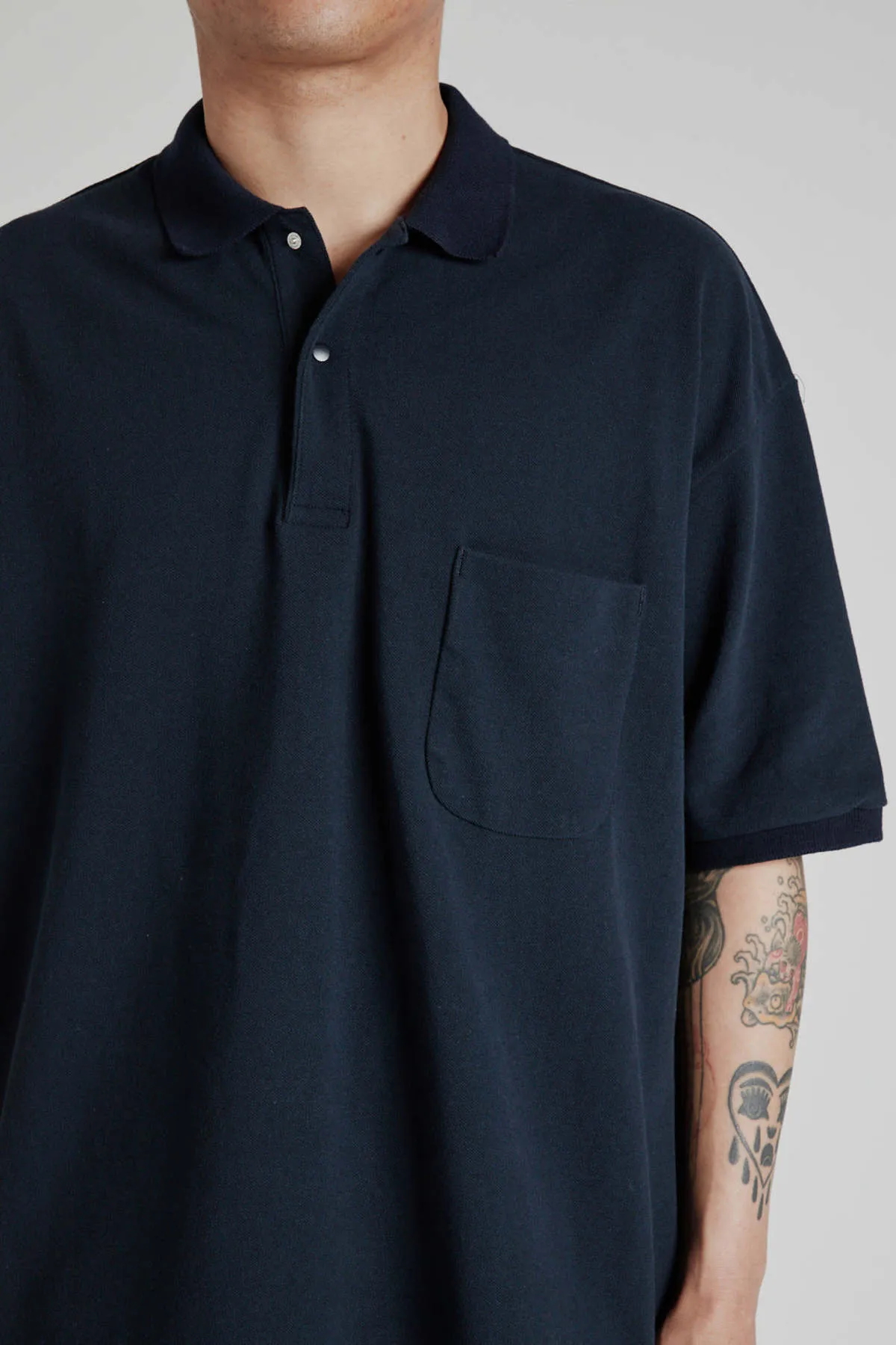 S/S Polo Shirt - Navy