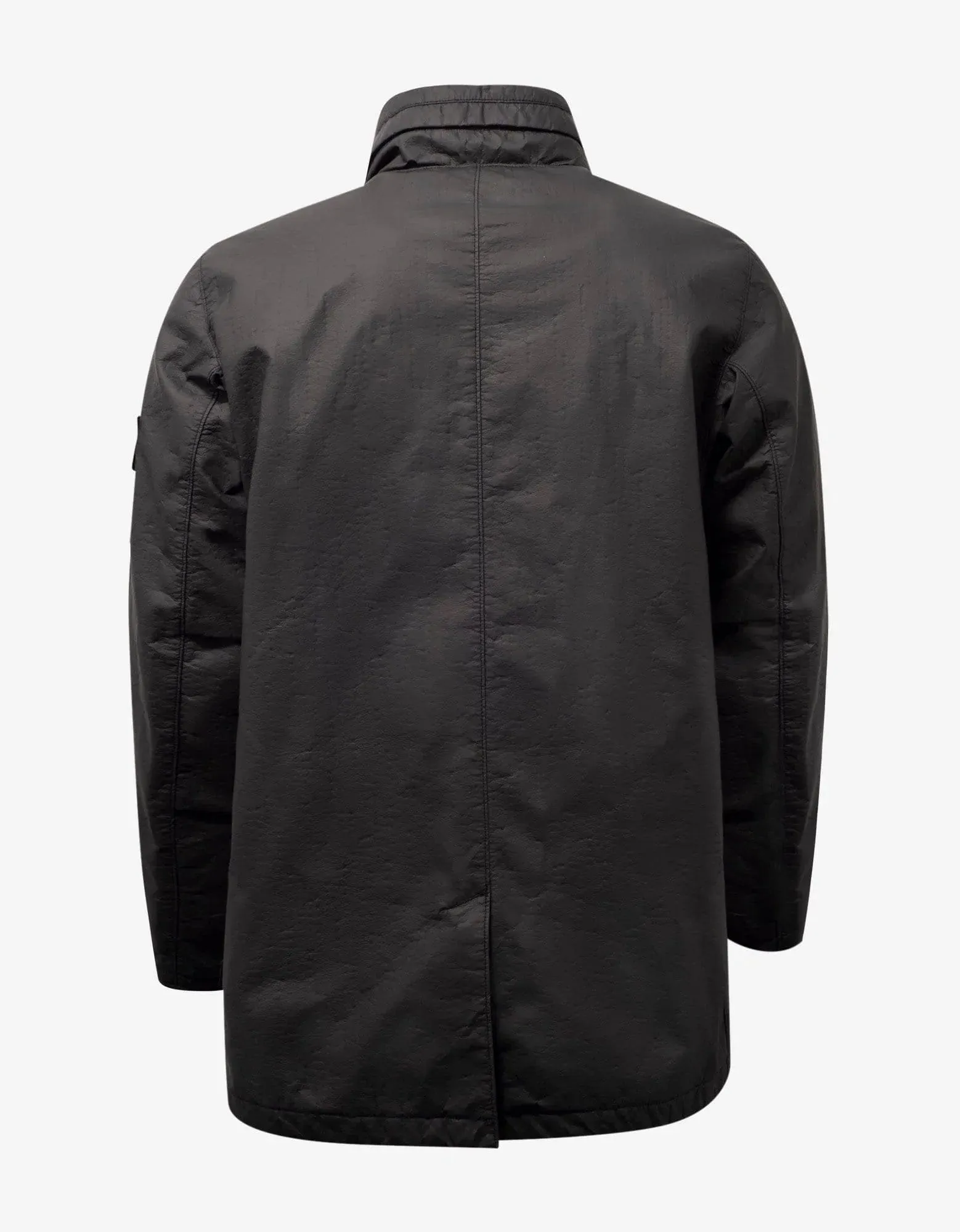 Stone Island Shadow Project Black Poly-Hide 2L 3/4 Jacket