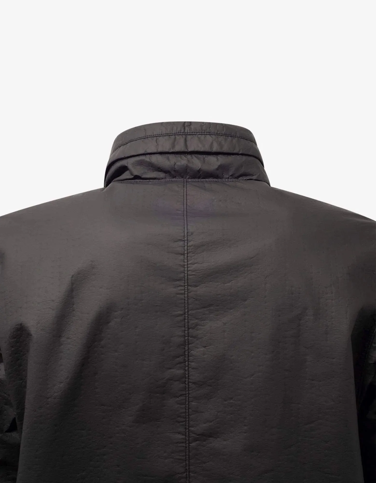 Stone Island Shadow Project Black Poly-Hide 2L 3/4 Jacket