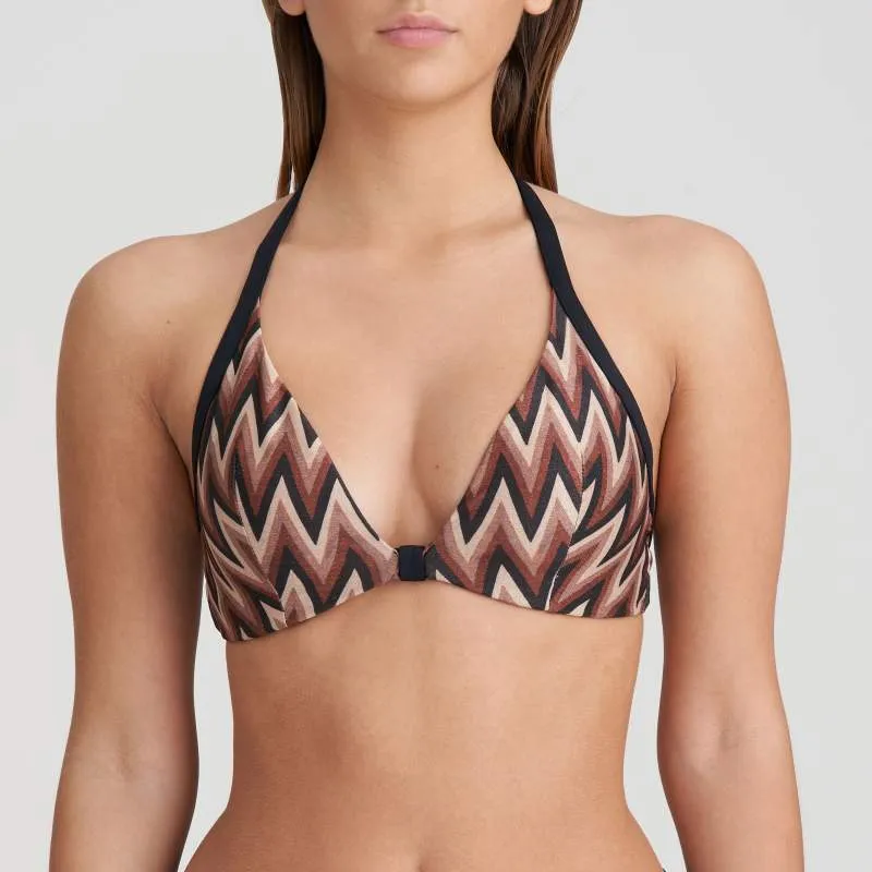 Striped triangle Bikini- Unas1 with Discounts- Bikini triangle- Hannover