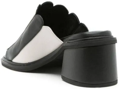 Studio Chofakian Studio 125 40mm leather mules Black