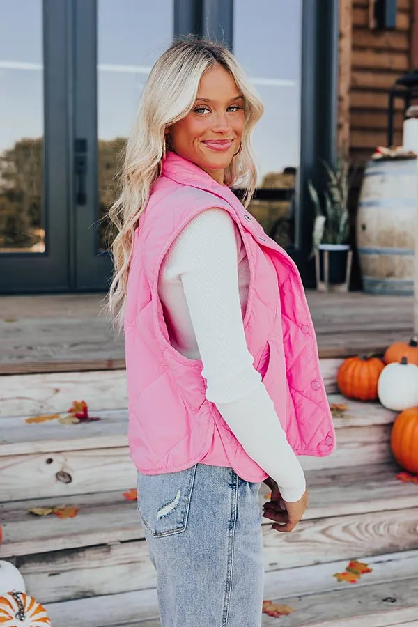 Sweet Surprise Quilted Vest