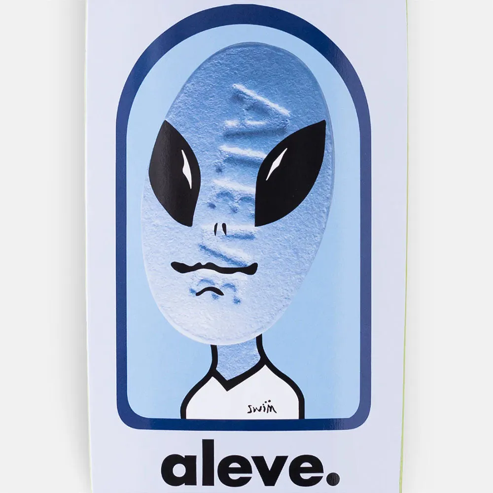 Swim Skateboards - 8.875 Aleve Skateboard Deck (Egg Shape)