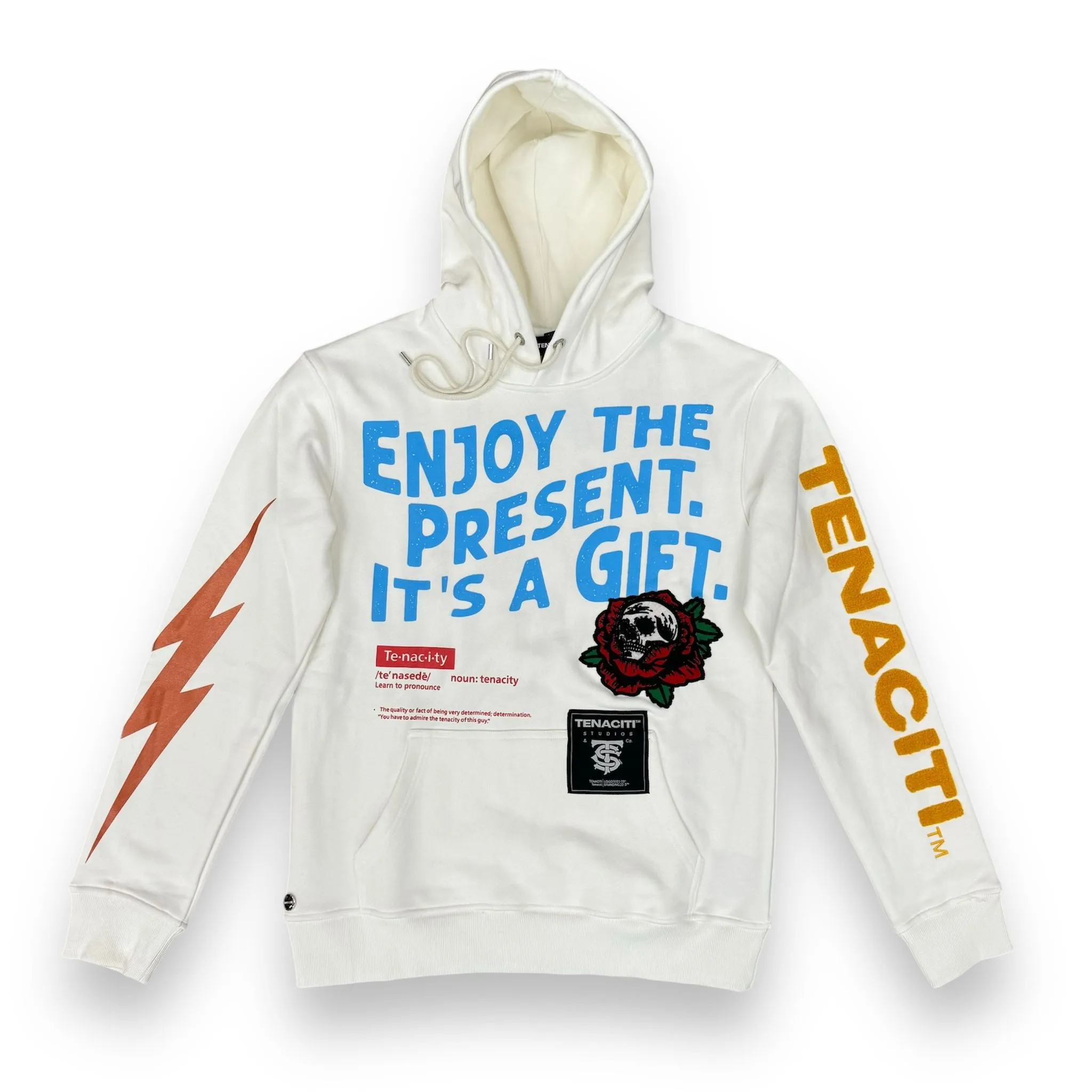 Tenaciti Enjoy White  Hoodie