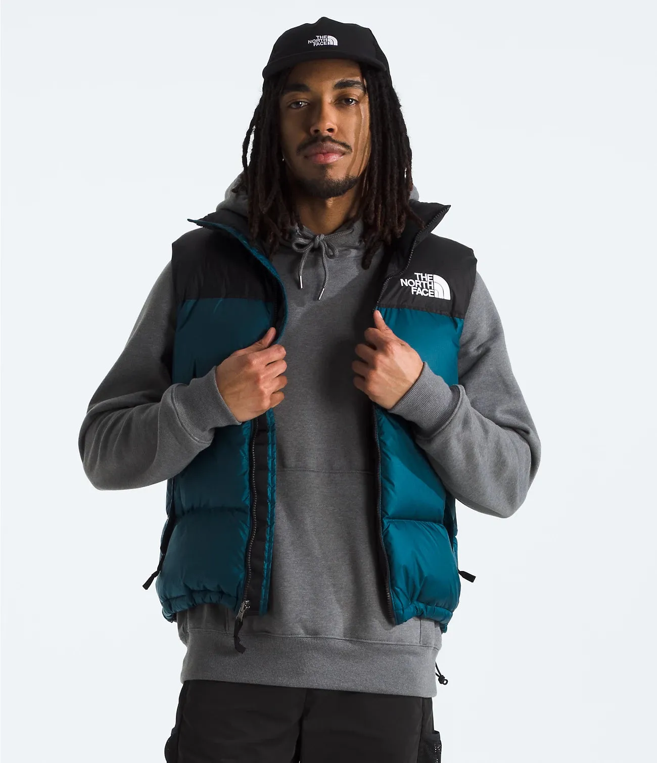 The North Face Men’s 1996 Retro Nuptse Vest - Midnight Petrol/TNF Black