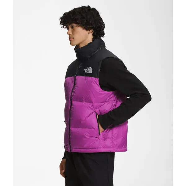 The North Face Men's 1996 Retro Nuptse Vest Purple Cactus Flower