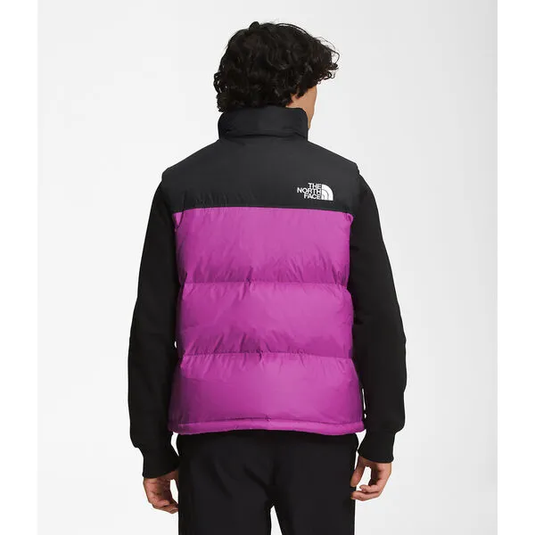 The North Face Men's 1996 Retro Nuptse Vest Purple Cactus Flower