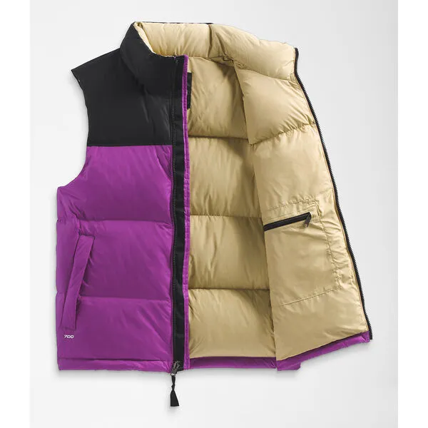 The North Face Men's 1996 Retro Nuptse Vest Purple Cactus Flower