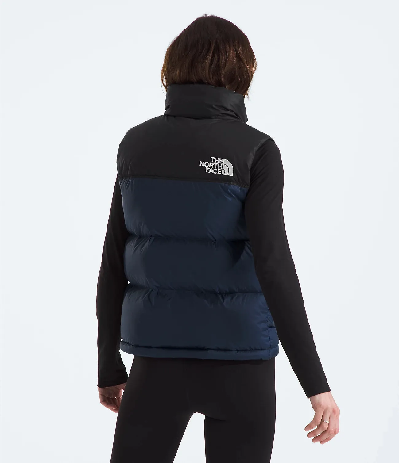 The North Face Women's Women's 1996 Retro Nuptse Vest - Summit Navy/TNF Black