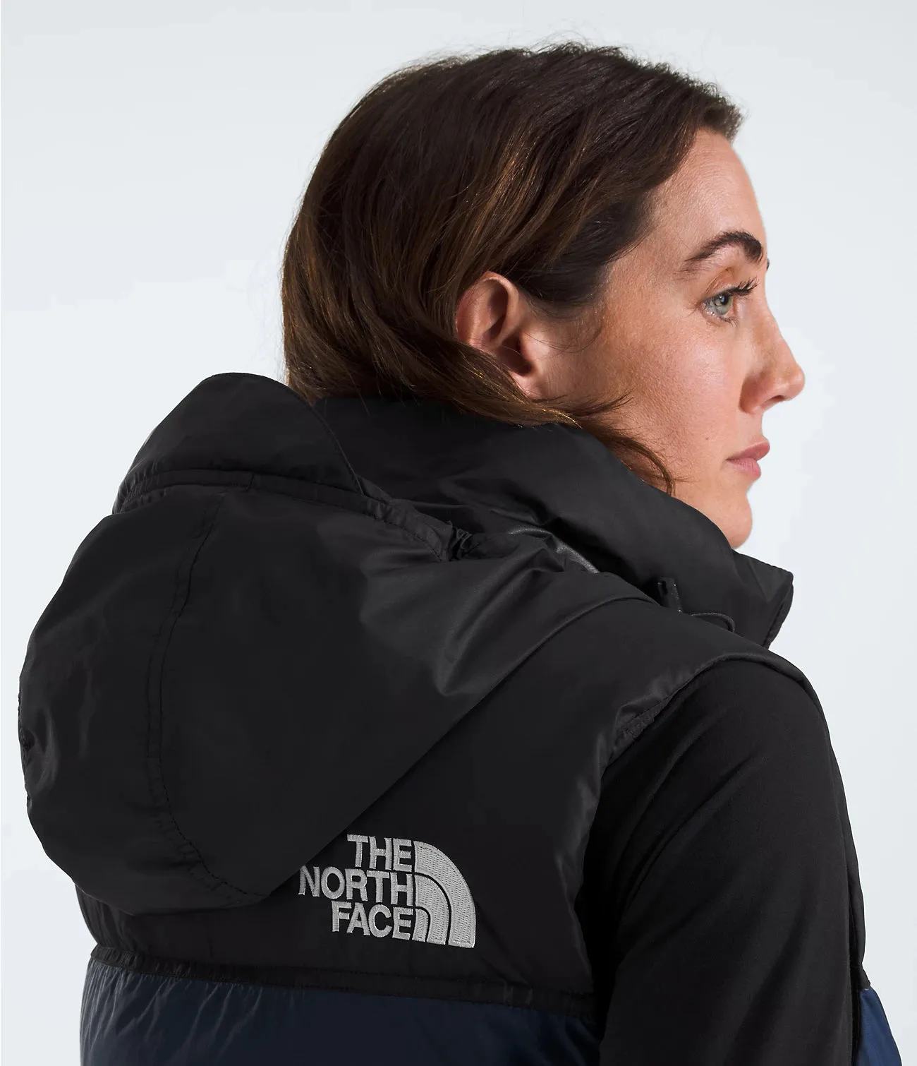 The North Face Women's Women's 1996 Retro Nuptse Vest - Summit Navy/TNF Black