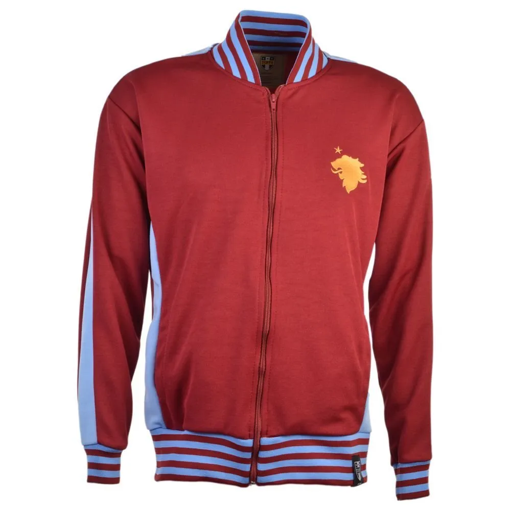 TOFFS - Aston Villa Retro Football Track Jacket - Claret