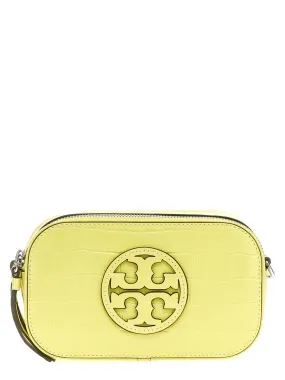 Tory Burch    Tory Burch 'Miller Croc Embossed Mini' Crossbody Bag