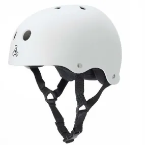 Triple 8 HEED Brainsaver Helmet - XX-Large - White Rubber