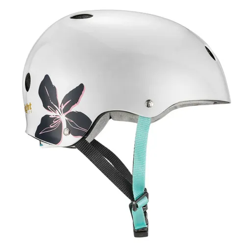 Triple 8 Skateboard Helmet Certified Sweatsaver Floral Size XS/S