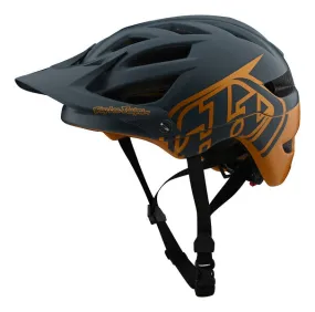 Troy Lee Designs A1 MIPS MTB Helmet - Classic - Gray-Gold - 2020