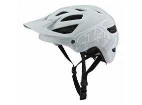 Troy Lee Designs A1 MIPS MTB Helmet - Classic - Light Gray-White - 2021