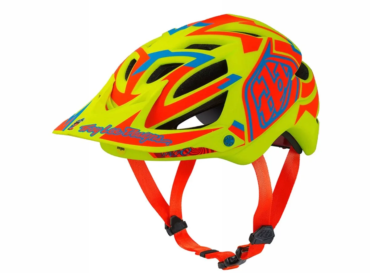 Troy Lee Designs A1 MIPS MTB Helmet - Vertigo - Yellow