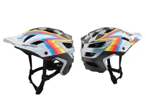 Troy Lee Designs A3 MTB Helmet - Ltd Edition - Sideway White - 2021