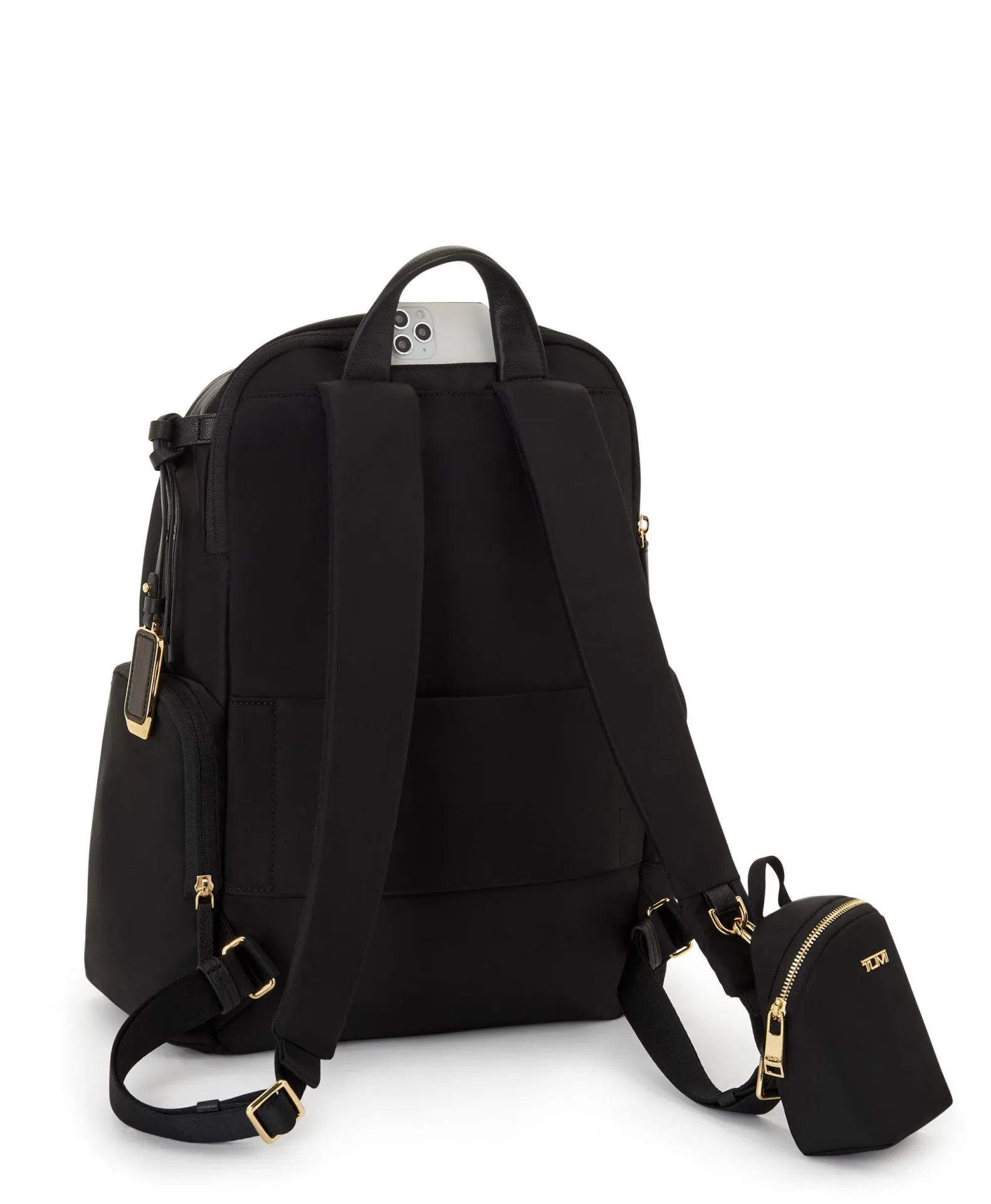 TUMI Voyageur Celina Backpack - Black/Gold