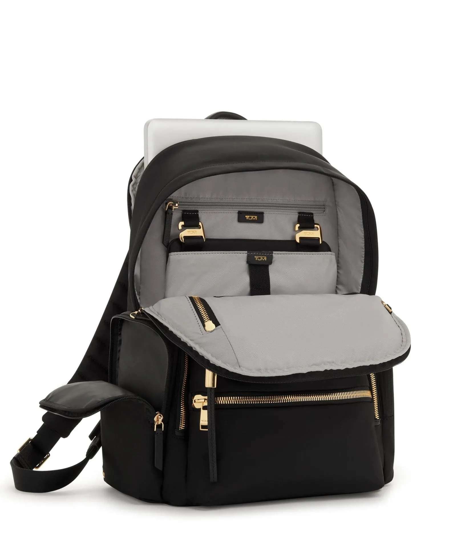 TUMI Voyageur Celina Backpack - Black/Gold