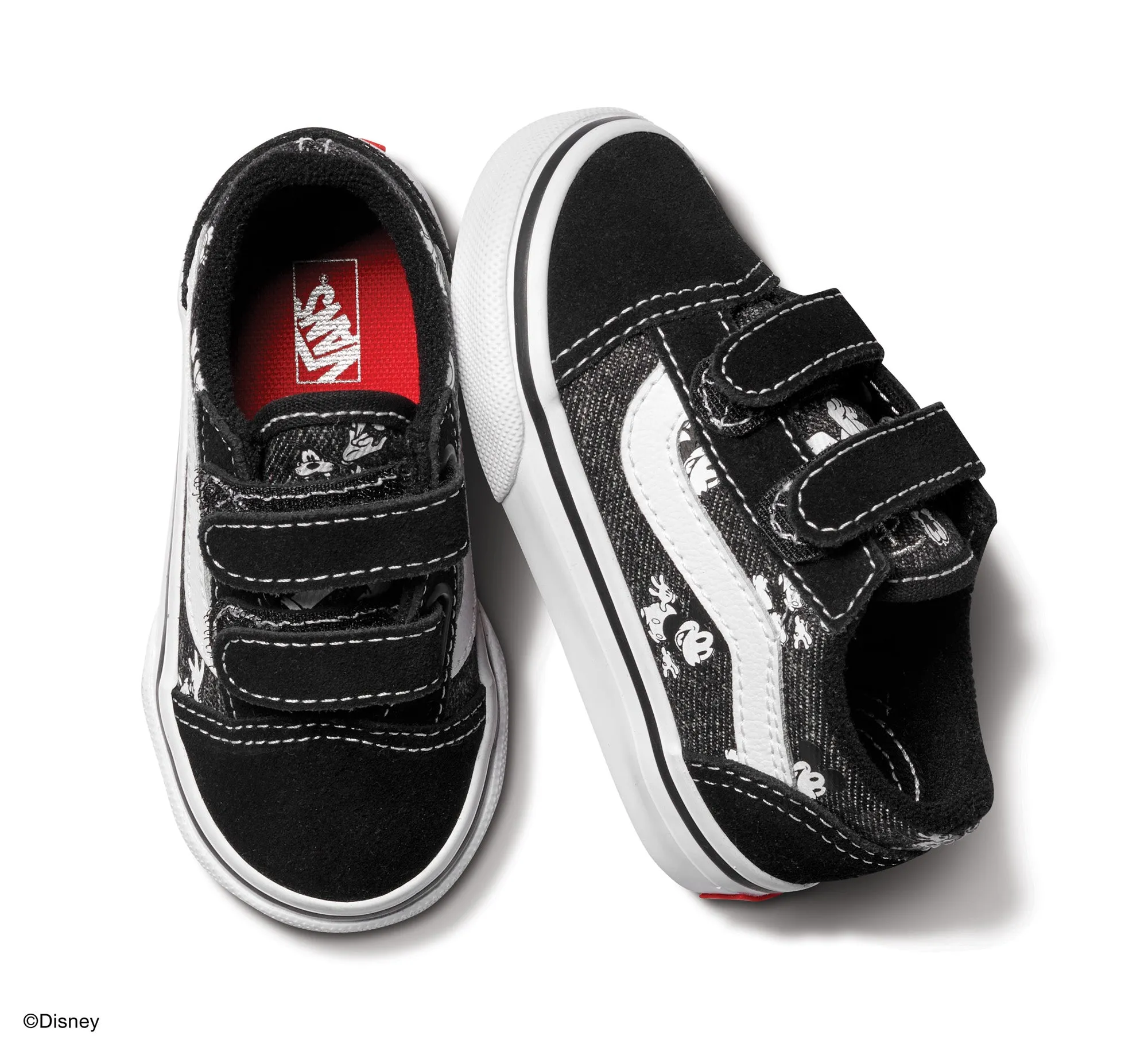 VANS - Boy - Disney 100 Old Skool V - Black/White