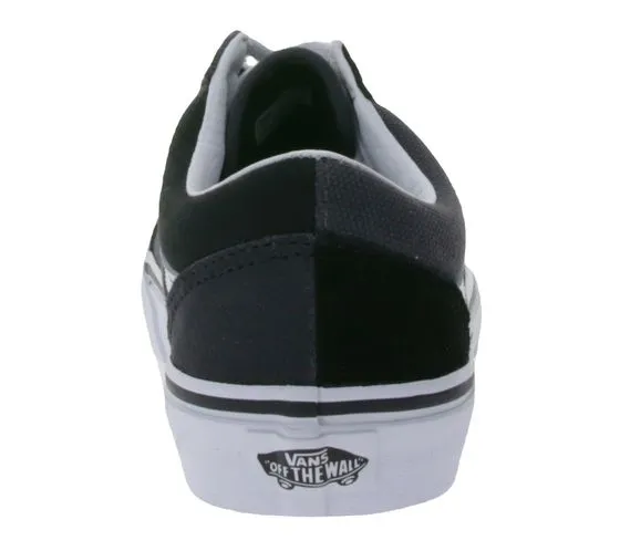 VANS Old Skool Split sneakers donna in vera pelle scarpe basse alla moda VN0009QHKOU1 nero/grigio