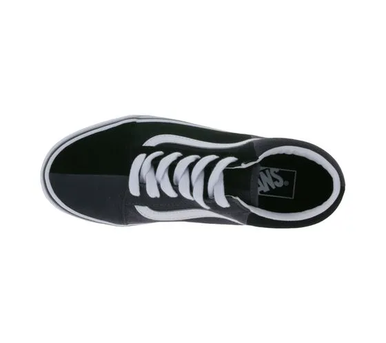 VANS Old Skool Split sneakers donna in vera pelle scarpe basse alla moda VN0009QHKOU1 nero/grigio