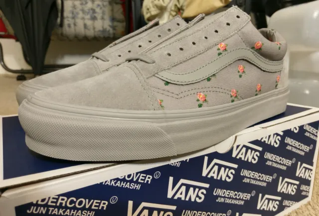 Vans vault x undercover og old skool lx small flowers grey jun takahashi