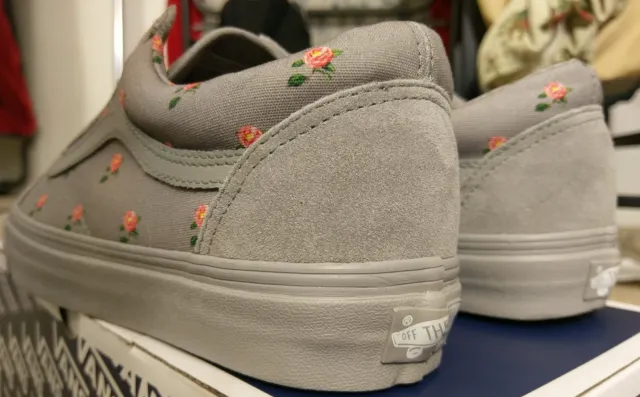 Vans vault x undercover og old skool lx small flowers grey jun takahashi