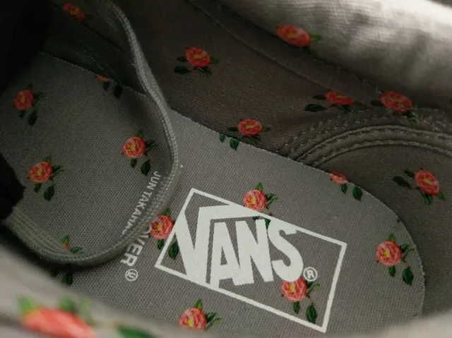 Vans vault x undercover og old skool lx small flowers grey jun takahashi