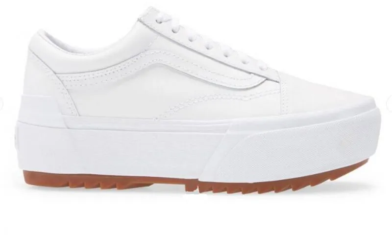 VANS - Women - Old Skool Stacked - White