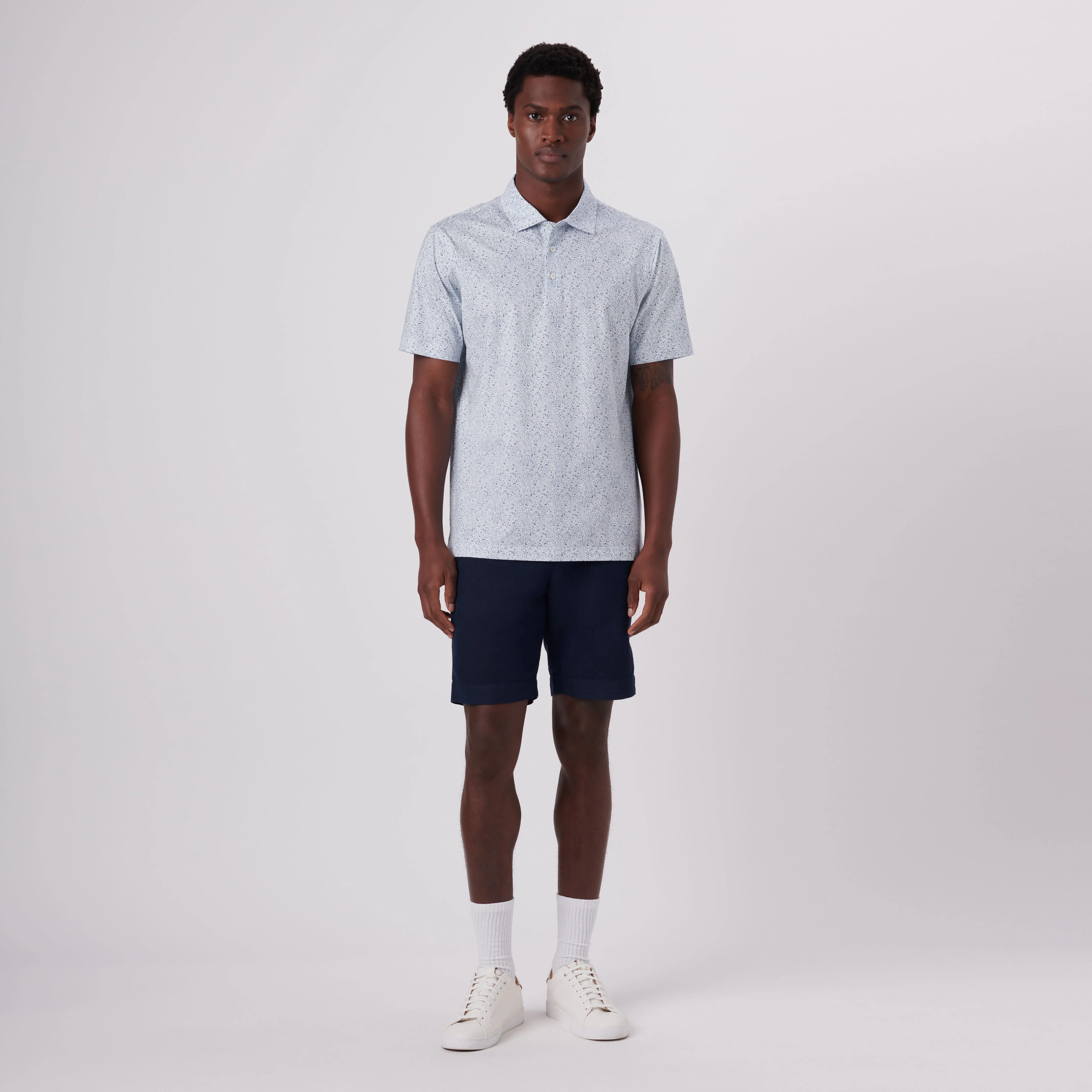 Victor Food Print OoohCotton Polo