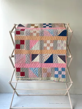 Vintage Nine Patch Variation Quilt