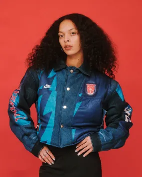 VT Rework: Arsenal x Nike 'Platt 7 Cropped Denim Jacket