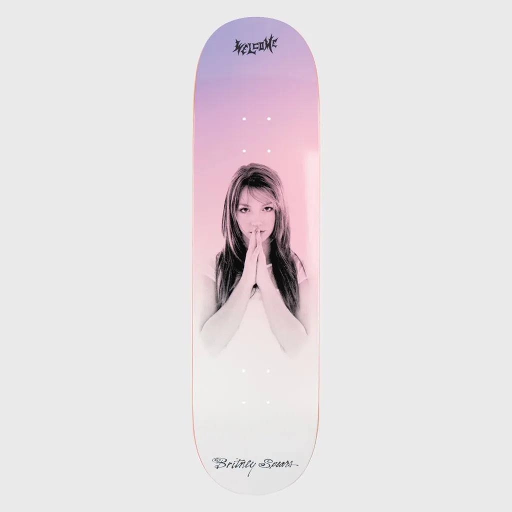 Welcome Skateboards - 8.25 Britney Spears Believe Skateboard Deck - Pearl Fade