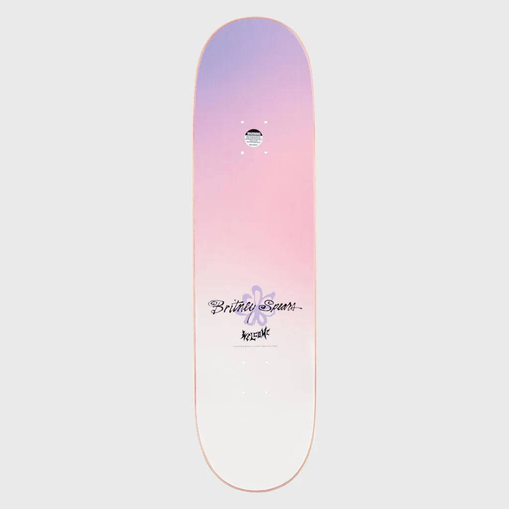 Welcome Skateboards - 8.25 Britney Spears Believe Skateboard Deck - Pearl Fade