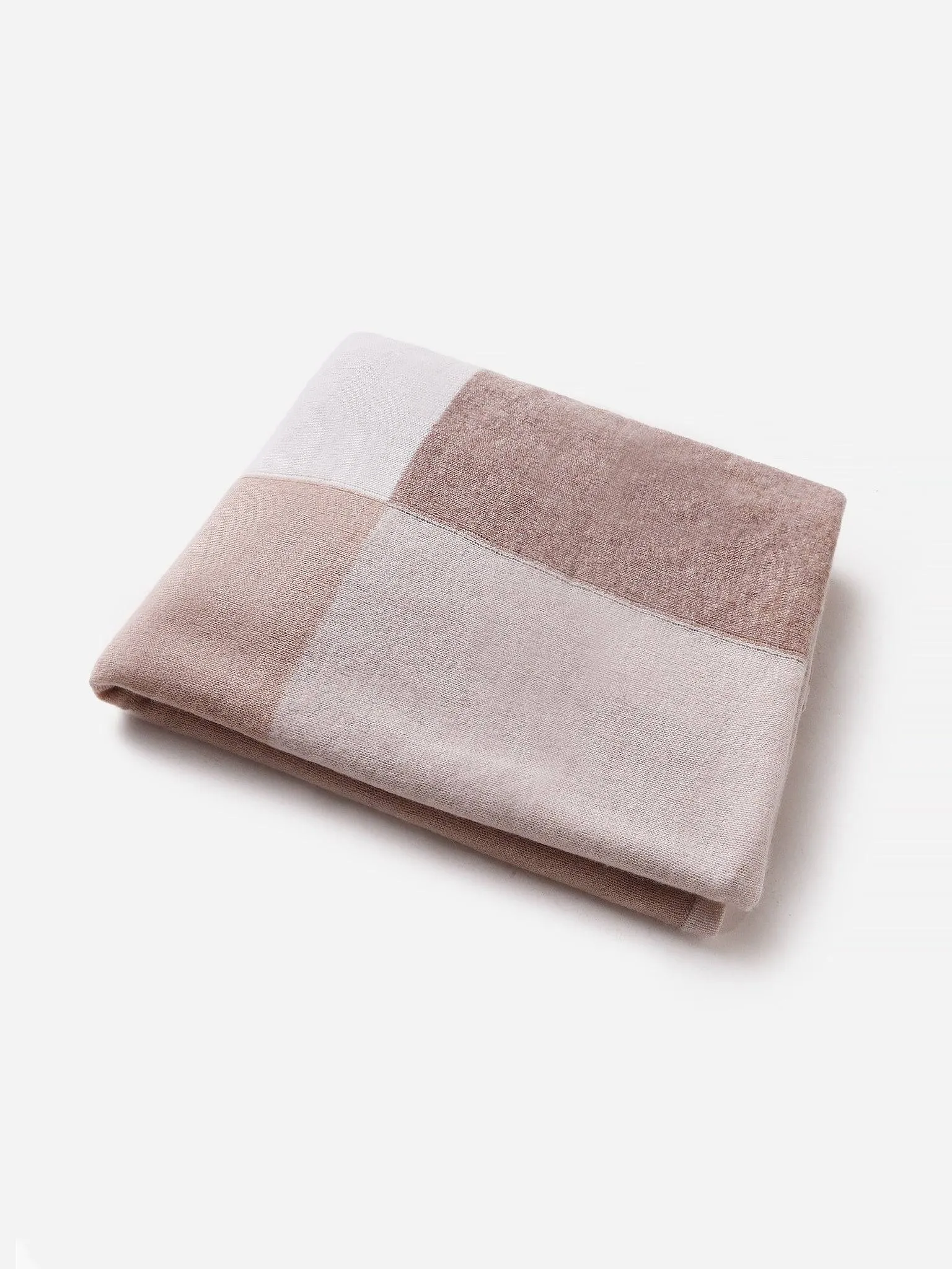     WHITE + WARREN  Women's Cashmere Color Block Blanket    