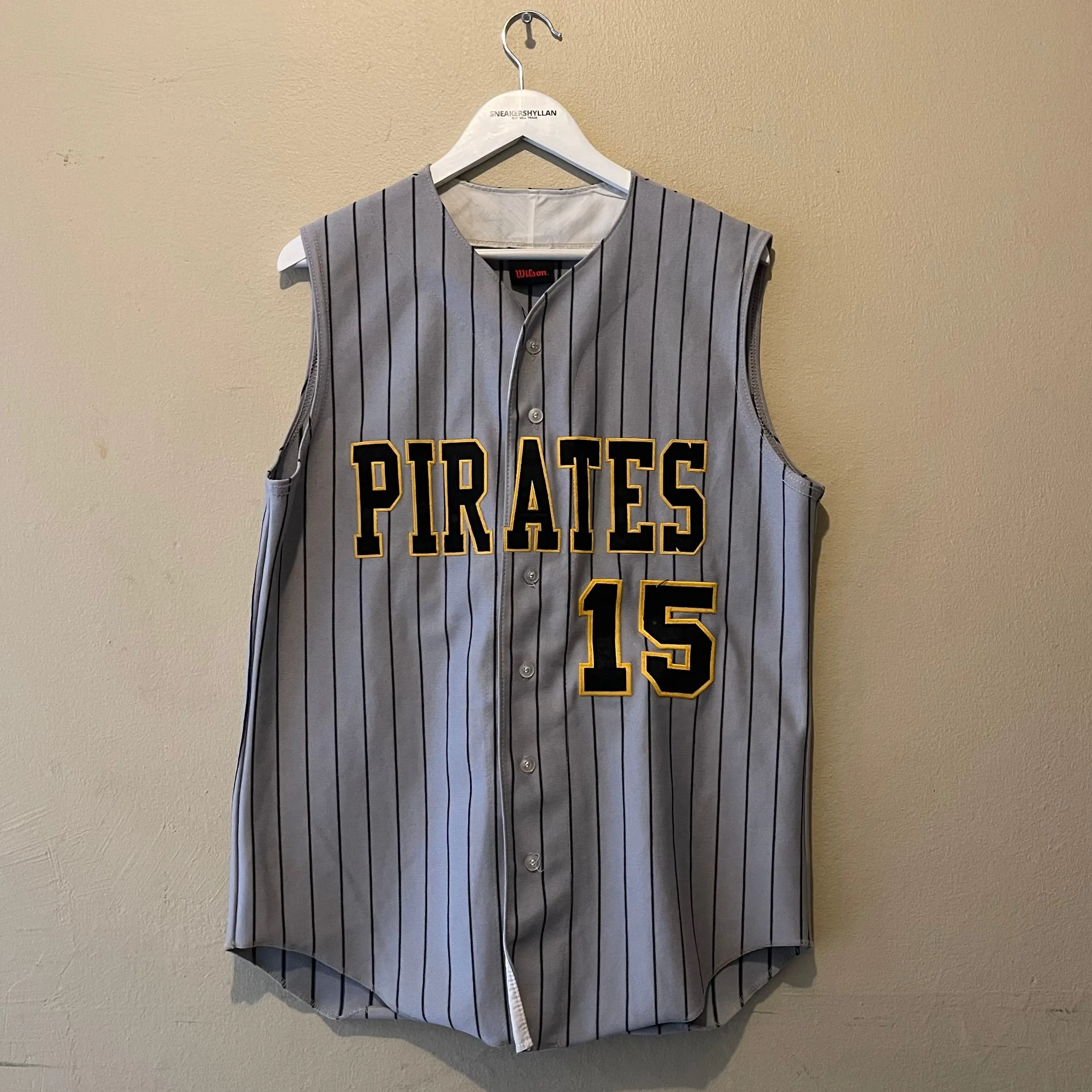 Wilson Pirates #15 Baseball Jersey Vest