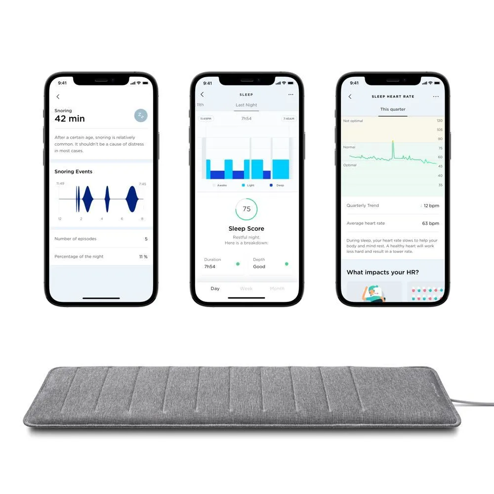 Withings Sleep Analyser - Under-mattress Sleep Tracker