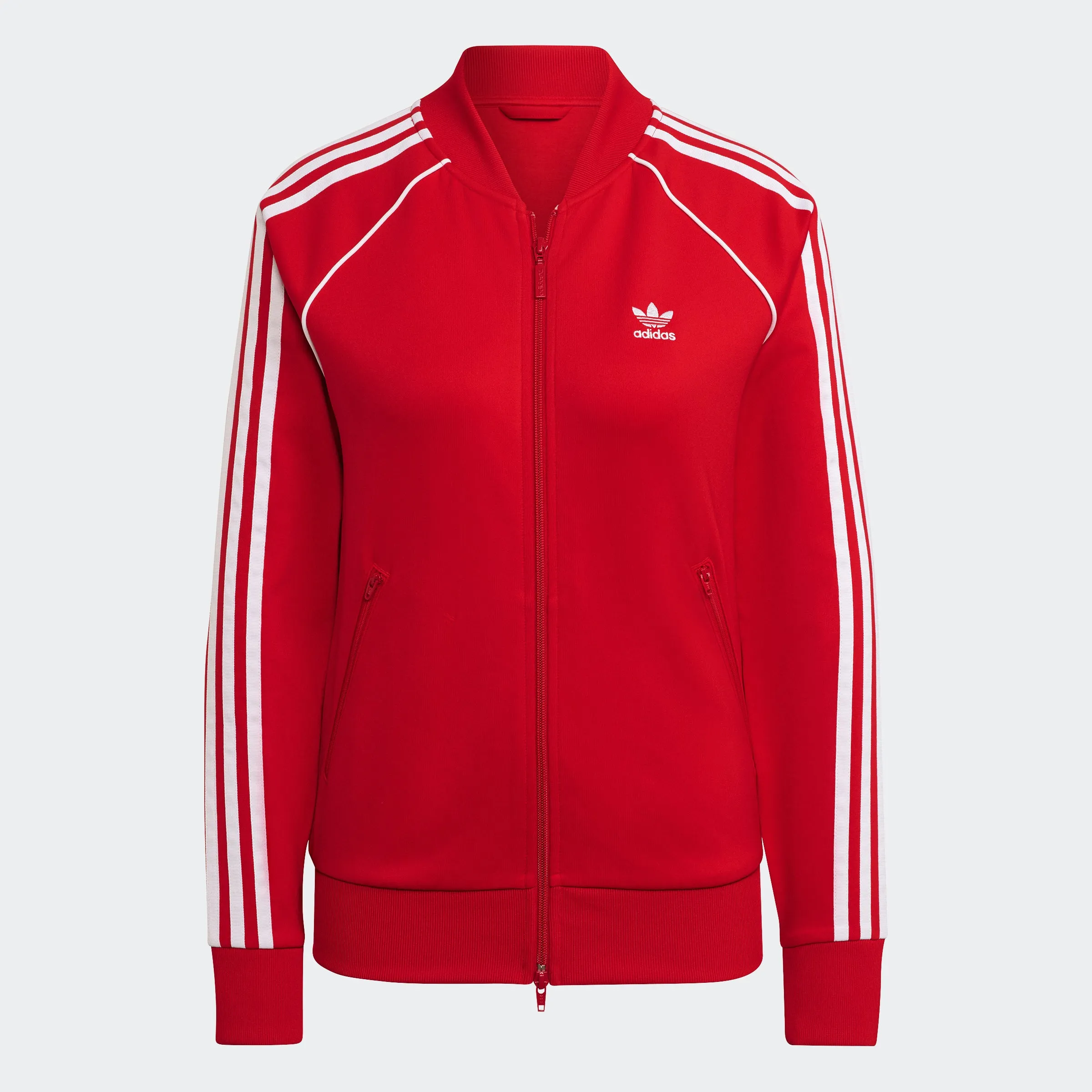 Women's adidas Originals Primeblue SST Track Jacket Vivid Red