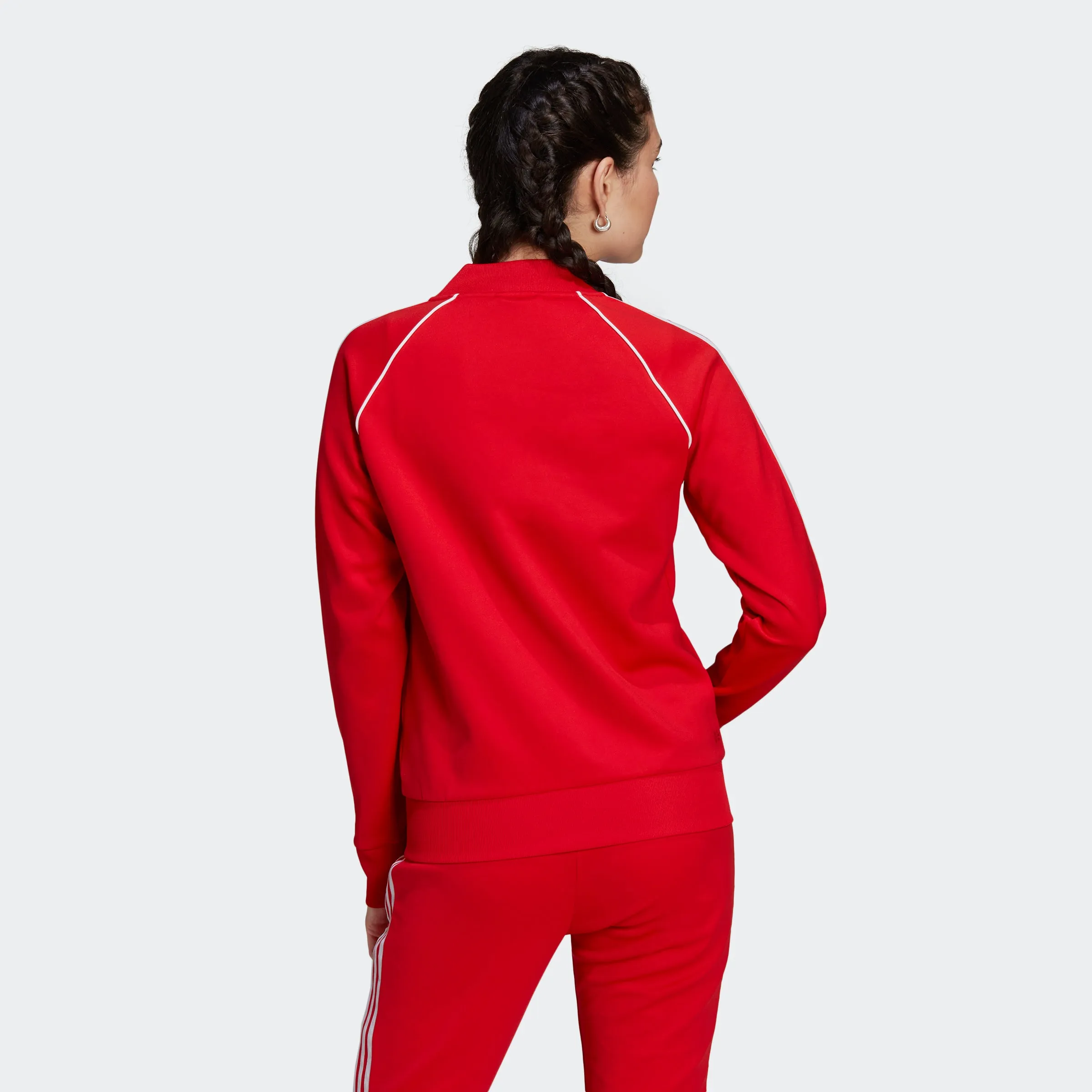 Women's adidas Originals Primeblue SST Track Jacket Vivid Red