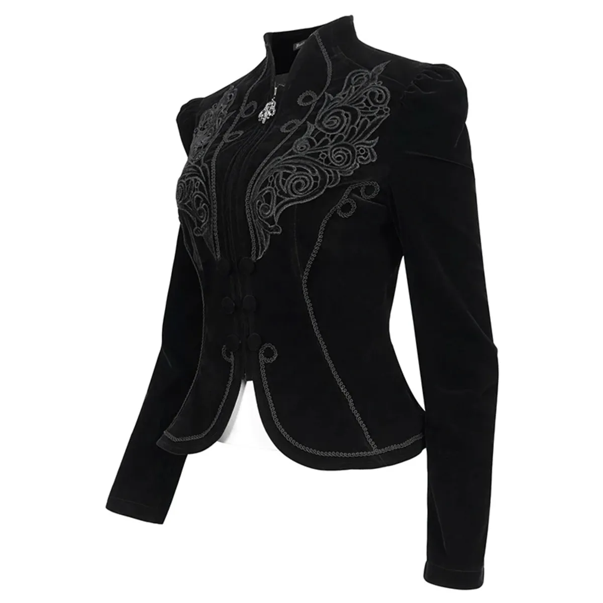 women's jacket DEVIL FASHION - VAMPIRE'S DESIRE BLACK - CT19301  -  Metal-shop