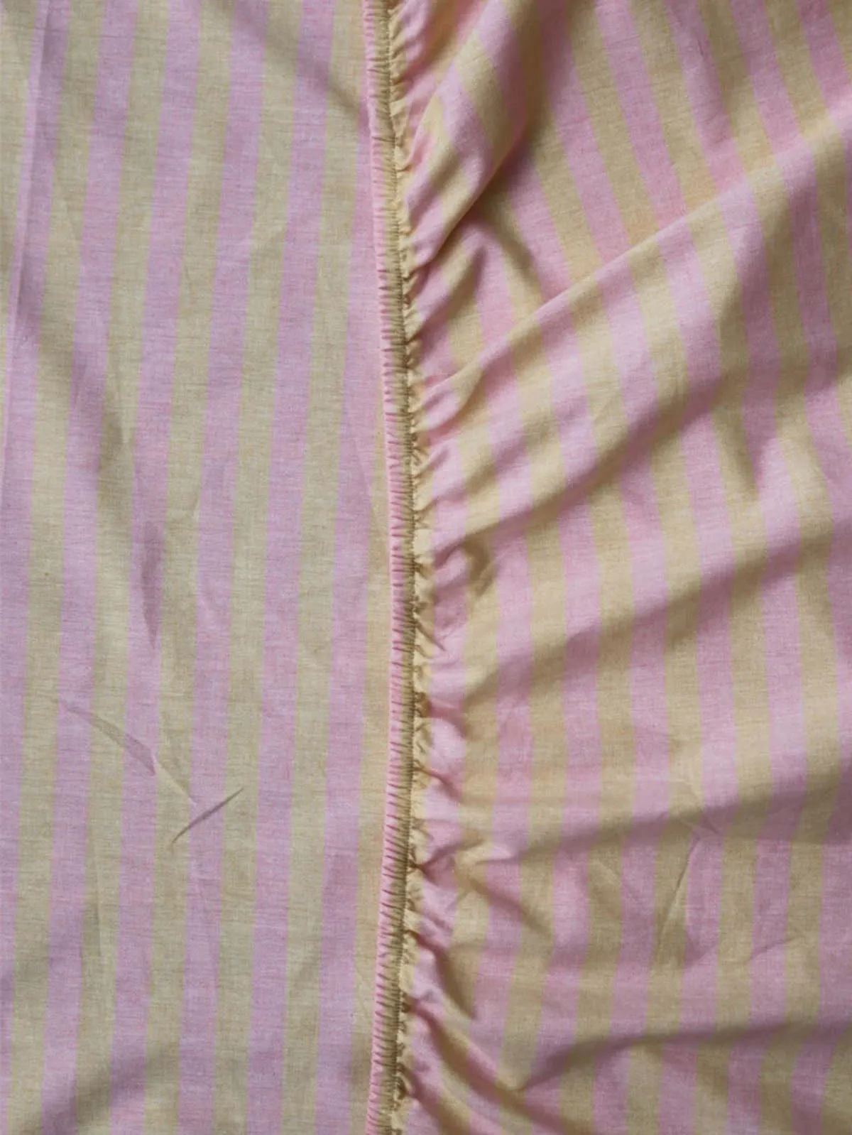 Woven Stripe Fitted Sheet