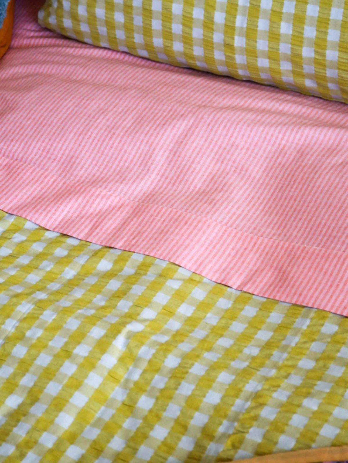 Woven Stripe Flat Sheet