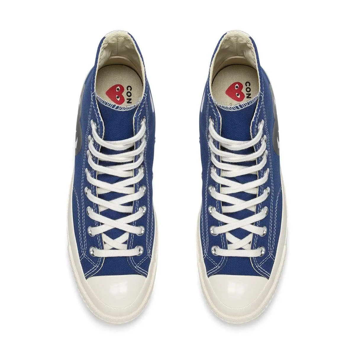 x CDG Play CHUCK TAYLOR HIGH Blue